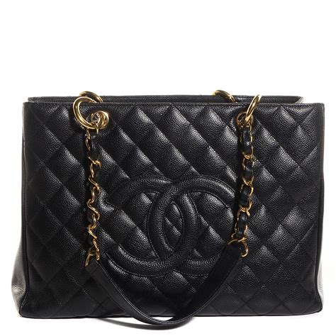 chanel grand shopper caviar|CHANEL Caviar Quilted Grand Shopping Tote GST Black.